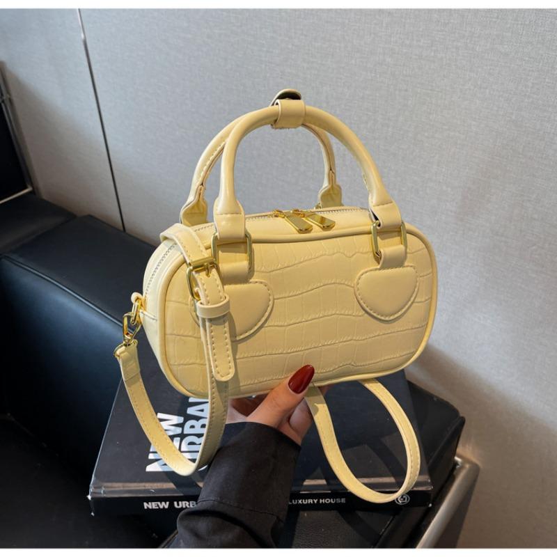 

Сумка женская летняя новая нишевый дизайн одно плечо косая сумка модная универсальная ретро сумка жёлтый