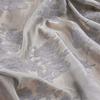 Apricot Butterfly Tulle Flocking Fabric Artistic Chinese Style Lightweight DIY Designer Material for Women's Dress Hanfu