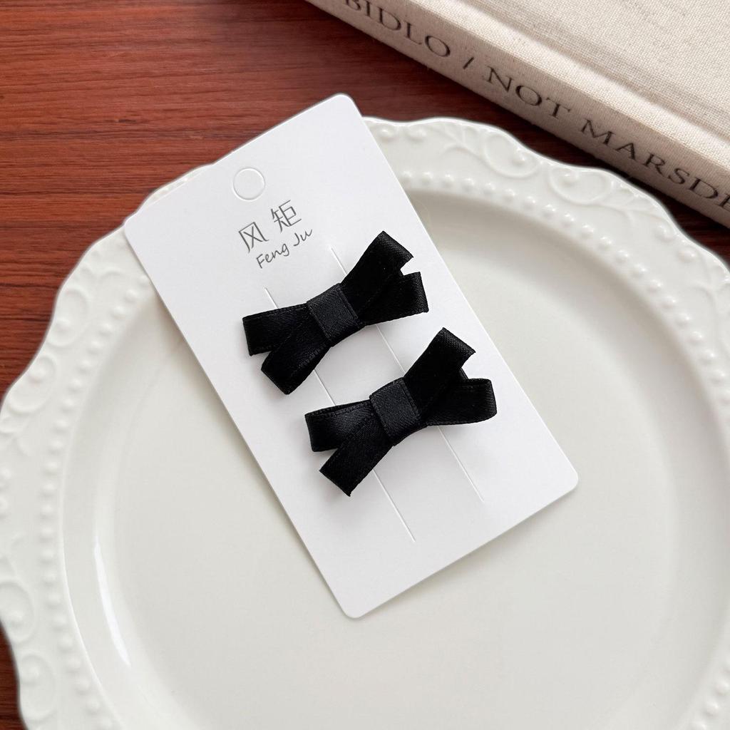 Handmade Korean-Style Cute Small Bow Hair Clip for Children