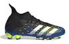 adidas Zapatillas de Fútbol PREDATOR Antideslizantes de Caña Media para Niños Negro Azul Verde Niños FY0621