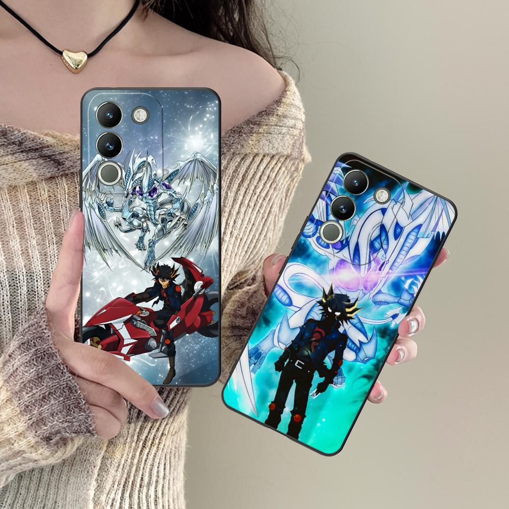 Yugioh Yusei Fudo Mobile Phone Case for VIVO V60 V50 V40 V30 V29 V27 V25 V23 Pro Lite 5G Colorful Printing Cover Pretty Cover