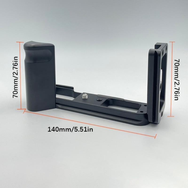 Hollow Out Design Double Handle Grip Quick Release L Plate For XT1 And Arca Swisses Standard Tripods