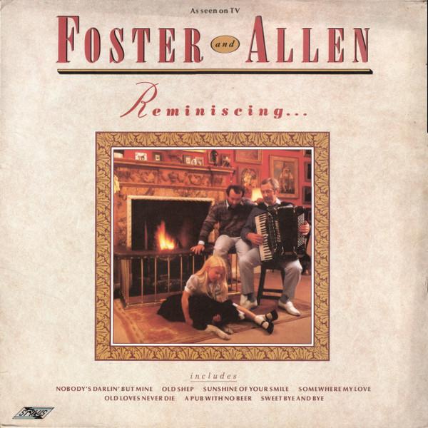 

LP Record FOSTER ALLEN Reminiscing... SMR623 Stylus Music 1986 UK CountryFolk Used