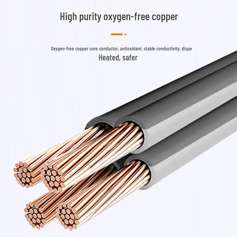 NINGCAI 4-Core PU Coiled Power Cable