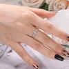M-JAJA Moissanite Cross Wedding Band Hoop Earrings S925 Silver for Women Gold Plated Fine Jewelry Set Party Gifts