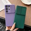 Schiebkamera-Schutz Handyhülle Für Samsung S26 Edge S25 S24 S23 S22 S21 S20 FE Plus Ultra A56 A36 A16 A06 A55 A35 A15 Hülle
