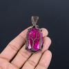 Ruby Pendant Gemstone Jewelry, 999 Copper Wire Wrapped Handmade Pendant, Latest Design Jewelry