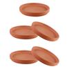 5Pcs Pottery Plant Trays Flower Pot Saucer Holders Round Planter Base Prevent Water Soil Spill Floor Surface Protection