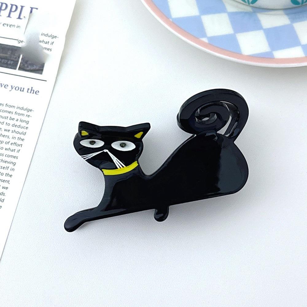 Pet Animal Hair Clip Acetic Acid Shark Clip Fashion Acetate Cat Hair Claw  Daily