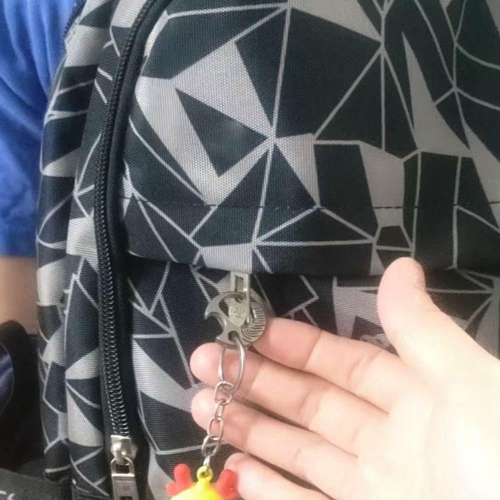 New 3 Colors Titanium Alloy Buckle 20x20mm EDC Key Chain Camping Travel Keychain Outdoor Tool