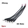 20cm 5.5 x 2.5mm 2pin 20awg 22awg DC Male female Power Connector Plug cable End Wire Supply Repair Cable 5525 DC5525 Pigtails