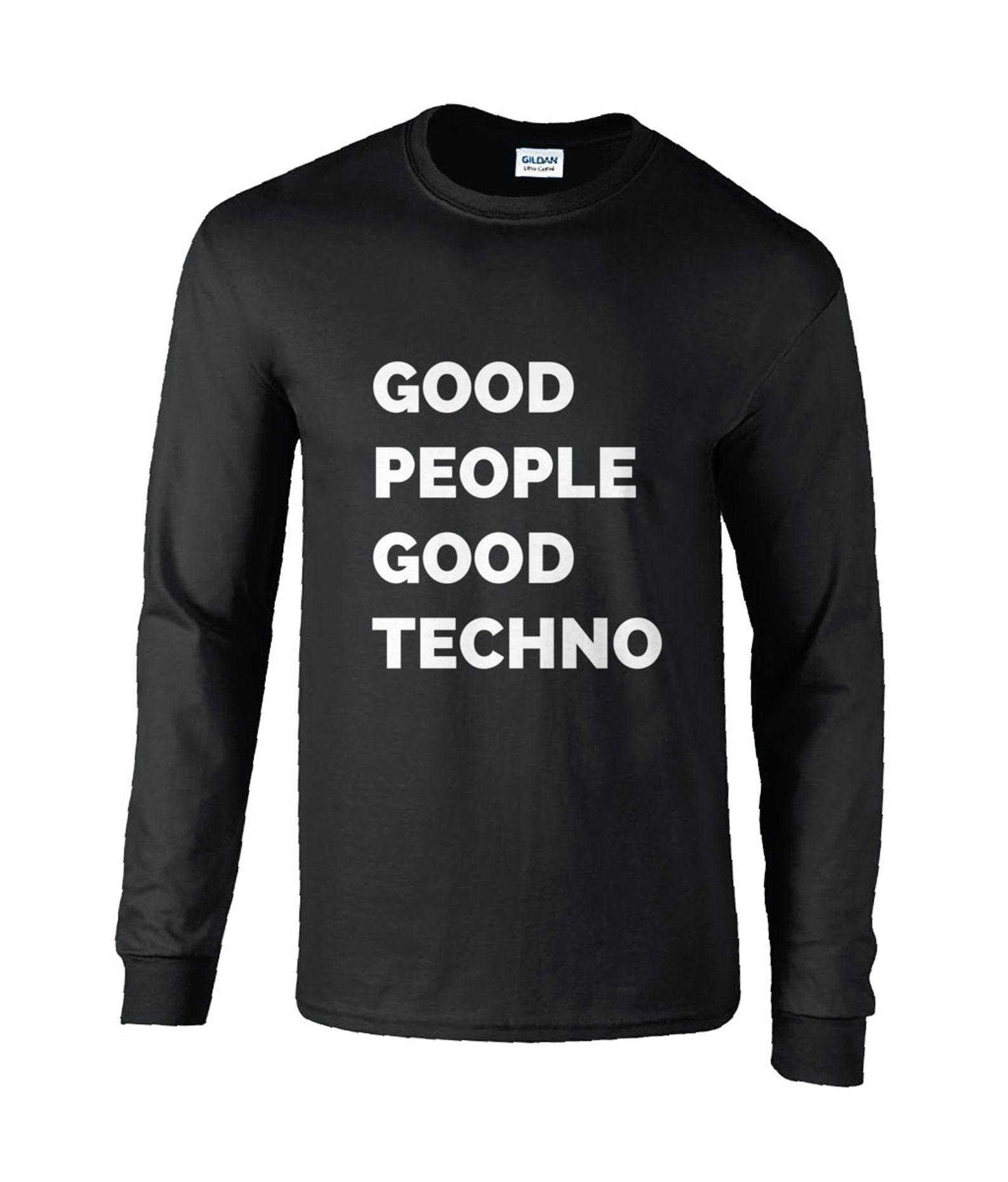 Techno T Shirt, Techno Tshirt, Techno Shirt, Acid House Tee Shirt, Acid Techno, Gift For Dj, Gift For Music Lover, Detroit Techno Tee Shirts M