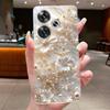 For Xiaomi Poco F6 5G Case Clear Luxury Fashion Butterfly Flower Soft Silicone TPU Casing For Redmi Turbo 3 PocoF6 5G Phone Case