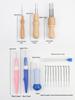 Wool Felt Needle Set with Wooden Handle - 8, 7, 3 Needles for Felting Cats & Dogs