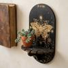 Sun Moon Wall  Storage Rack Butterfly Wall Display Stand Wall Mounted Shelf  Living Room