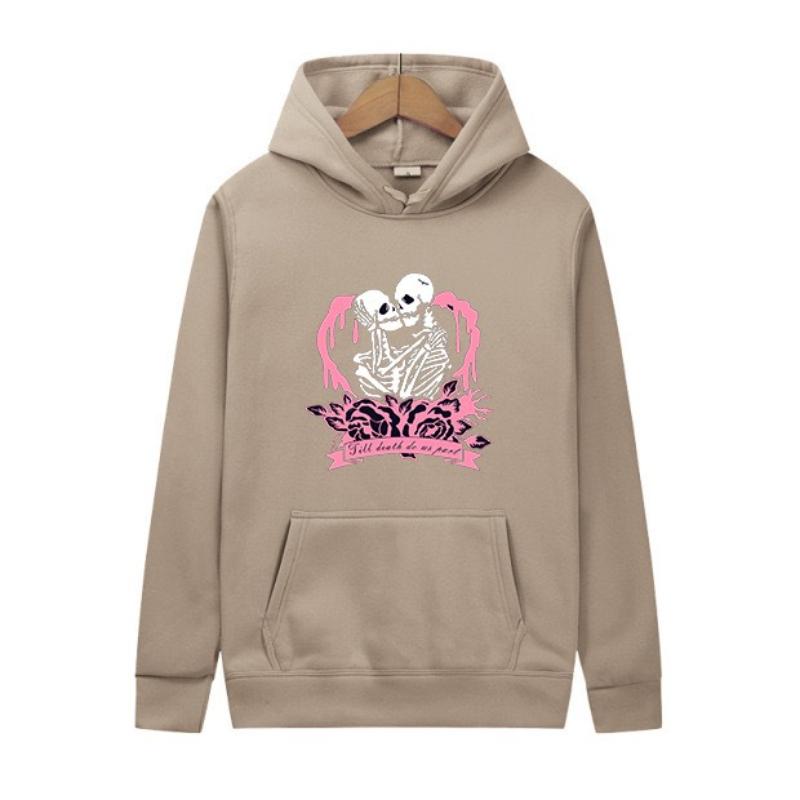 Pullovers Long Sleeves Unisex Men's Women's Sweaters Are Fashionable Comfortable Hooded Loose Velvet.