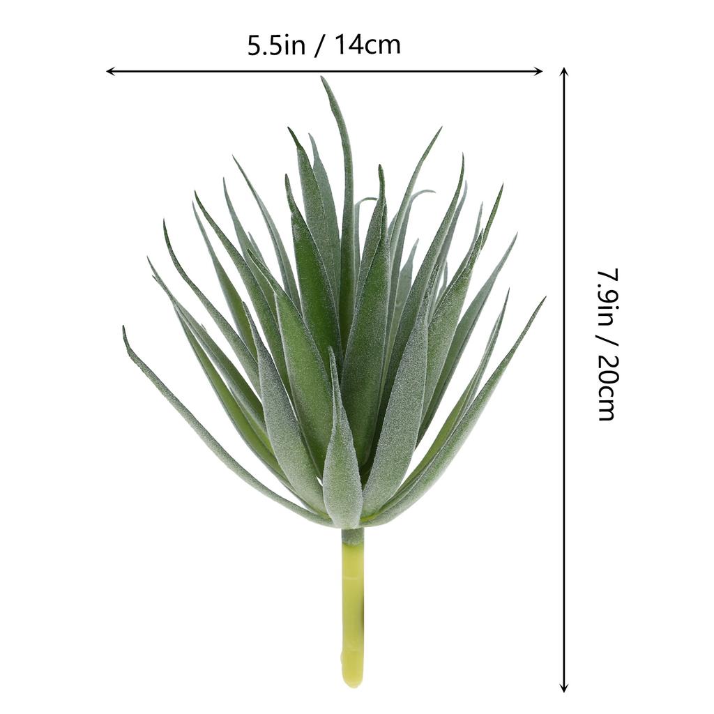 20 Pcs Simulated Succulents Fresh Style Design Plants Decorative Artificial Potted Fake DIY Simulation Mini Decorations Pe