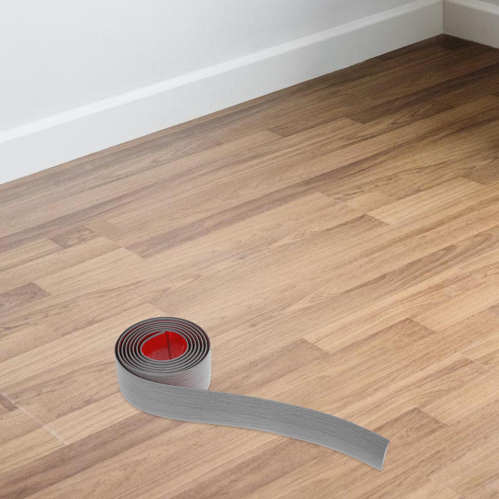 

Self Adhesive Floor Transition Strip Peel Stick Threshold Edging for Carpet to Tile Doorway Floor Gap Cover Trim Grey