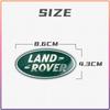 1 Pezzo Adesivo Griglia Anteriore Auto Emblema Bandiera UK Accessori Auto Per Land Rover Discovery 3 4 R4 Range Rover Evoque Sport Dander 2 3