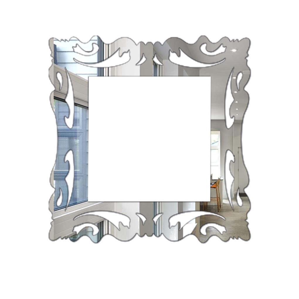 

Акриловая защитная настенная наклейка для розетки выключателя, зеркало, декоративная наклейка для гостиной и спальни серебряный