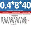 Spring Steel Pressure Return Spring Assortment 0.3/0.4mm Wire Dia 5-20mm Length for Hobbyist Craft Making Projects