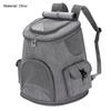 Pet Bag Top Roller Blinds Double Zipper Side Pocket Pet Carrier Backpack Outdoor