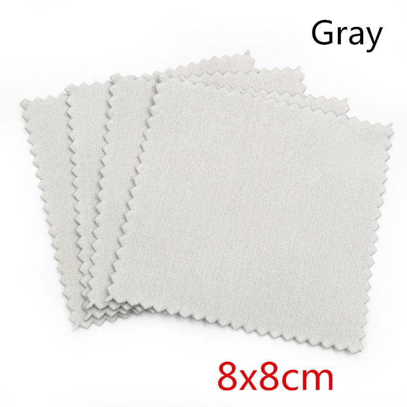 10-Piece Silver Polishing Cloth Set: Deerskin Velvet for Silverware & Jewelry Care.