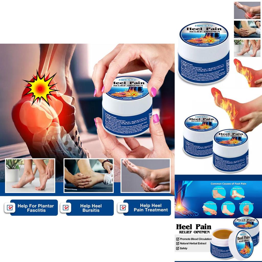 Hbesty Herbal Foot Heel Cream For Ankle Joint Care And Pain Relief Ideal For All Skin Types