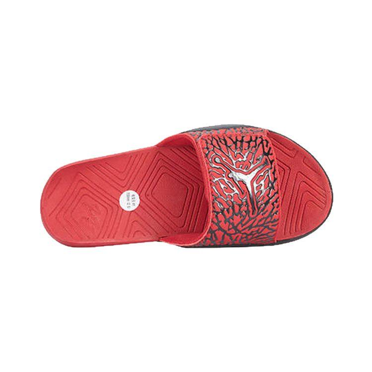 Jordan Kids' Slippers Red Black Children Aged 3 7 Years Old BQ6292-600