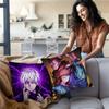 Hot Anime Jujutsu Kaisen Pillow Covers Cartoon Sofa Decorative Home Double-Sided Printing Short Plush Cute Cushion Cover