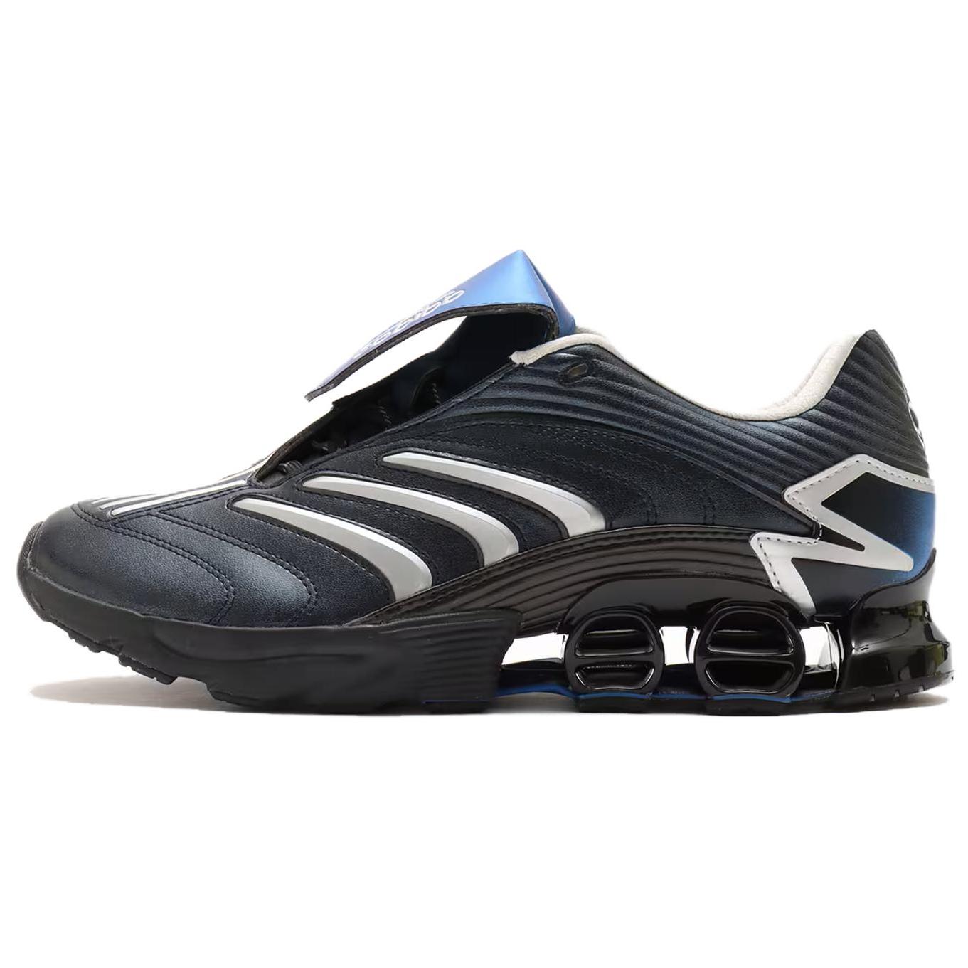 

adidas atmos x Predator Megaride Blue Spirit Unisex Sneakers Black Silver-Metallic Core-Black JQ2579 45⅓