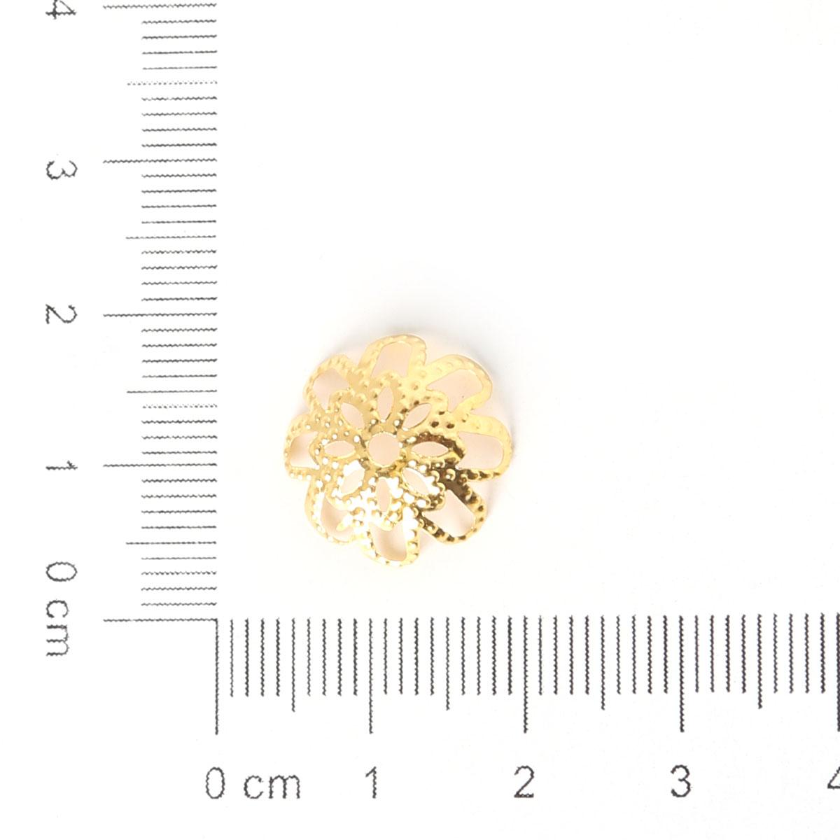 

Разноцветные металлические цветочные лепестки, проставки для бусинок, шапки, подвески, чашки из бисера для изготовления ювелирных изделий, ожерелья, поставки 3×14mm 200pcs