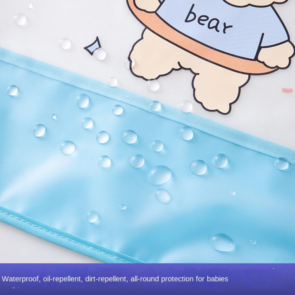 Long Sleeved Saliva Towel Burp Apron Waterproof Baby Bib Burp Clothes Baby Feeding Bib  Children