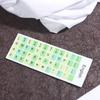 1Pc English Keyboard Sticker Makaron Color Key Sticker Desktop Computer Sticker