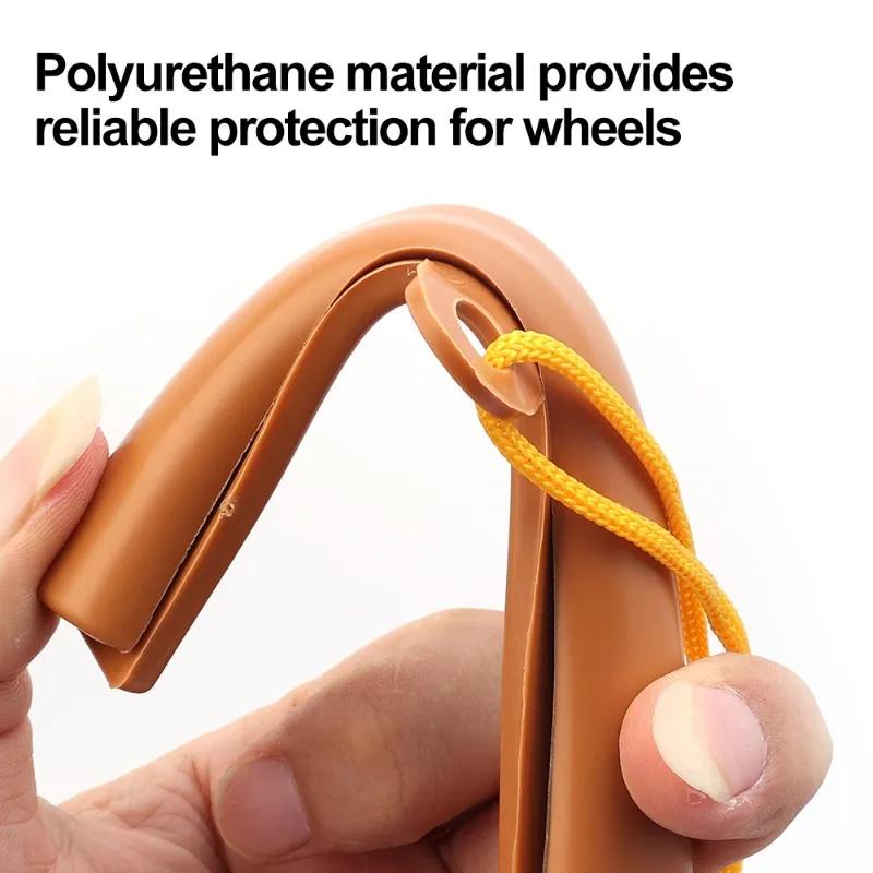 Car Wheel Steel Ring Protective Sleeve Car Bike Motorcycle Tire Hub Ring Protective Cover Rim Protector Wheel Repair Accessories