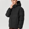 Skechers Windproof Waterproof Stain Resistant Warm Cold Resistant Anti Static Fashionable Versatile Short Hooded Puffer Jacket L425M005-0018