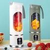 Neuer Haushalts-Lade-MINI-Crushed-Ice-Elektro-Entsafter Leistungsstarker Motor 450ML Großes Fassungsvermögen Digitalanzeige Saftbecher