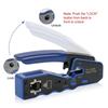 Clamping Network Cable Pliers Ergonomic Handle Cable Crimper Manual Pliers Tool  Ethernet Wire