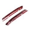 2P ABS Chrome Front Bumper Lower Grille Strip Cover Trim For Mazda CX-5 17-
