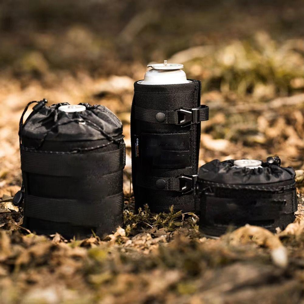 Cassette Gas Tank Storage Bag Anti-Fall Gas Cylinder Sleeve  for Outdoor Camping