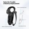 With Battery Replacement Opening Cover&Knuckle Strap Silicone Protective Controller Case Cover For Meta Quest 3/3S VR Accessory
