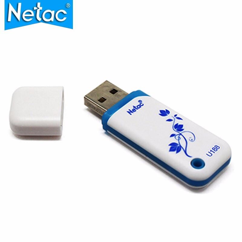 Netac Qinghua U188 USB2.0 Encrypted Flash Drive 8GB