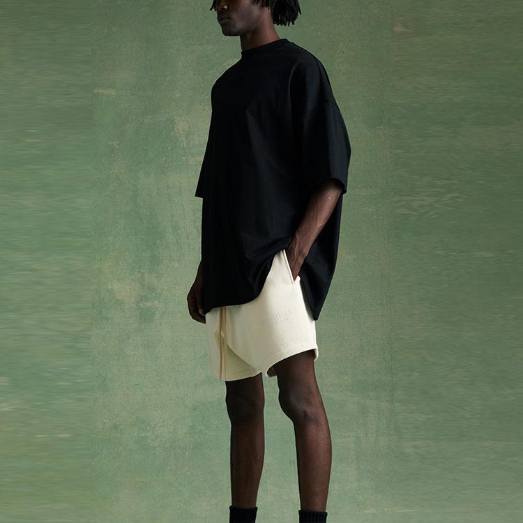 Fear of God Essentials Tee Jet Black Men Tops 125BT232000F