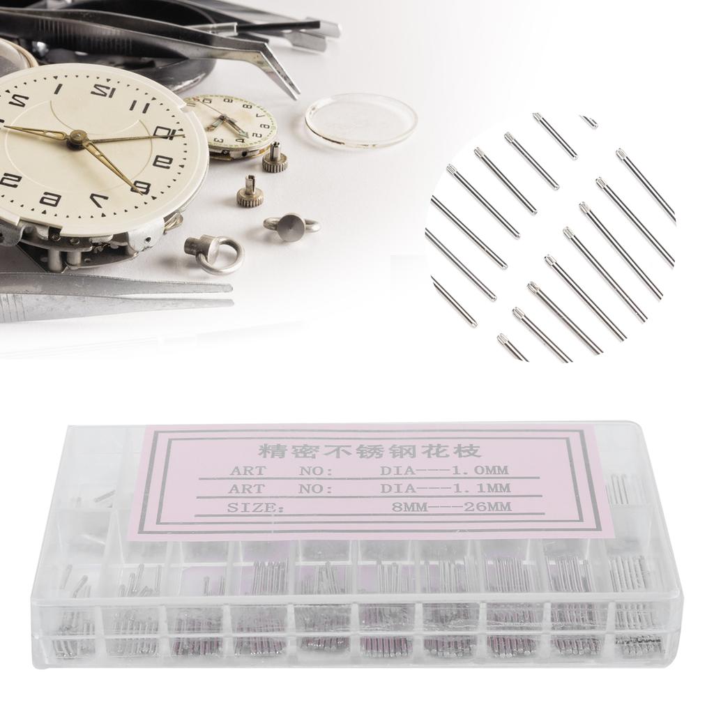 Watch Bracelet Pin Friction Bar 8MM?26mm Stainless Steel Watch Repairing Accessories
