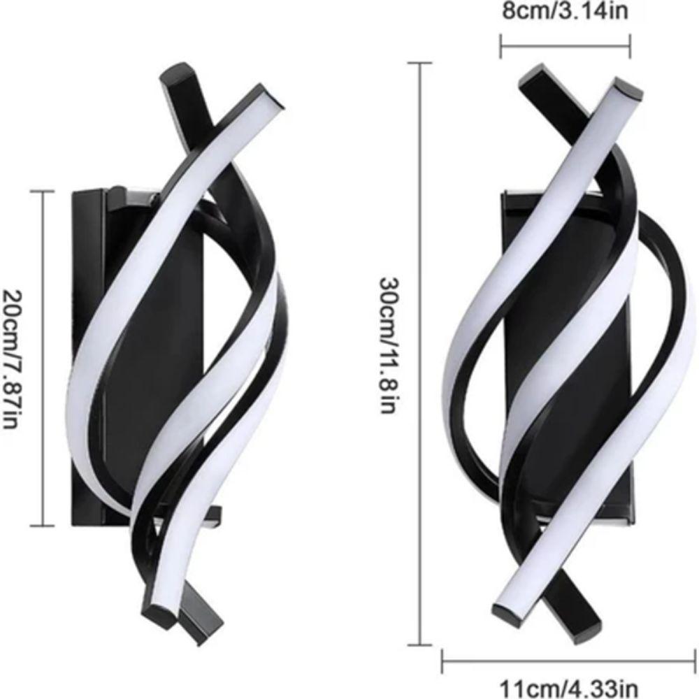 Water Ripple LED Wall Light Rotatable Wall Sconce Lamp Creative Minimalist Wall Lamp  Hotel