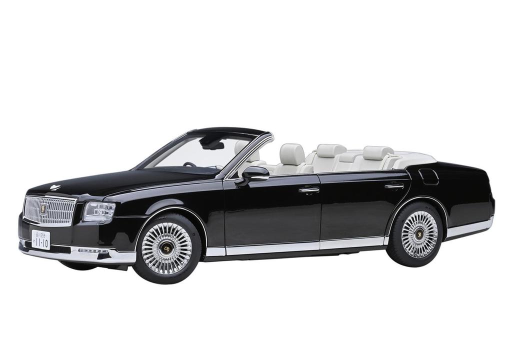 AUTOart Toyota Century Convertible Kamui Eternal Black Finished Product 1/18