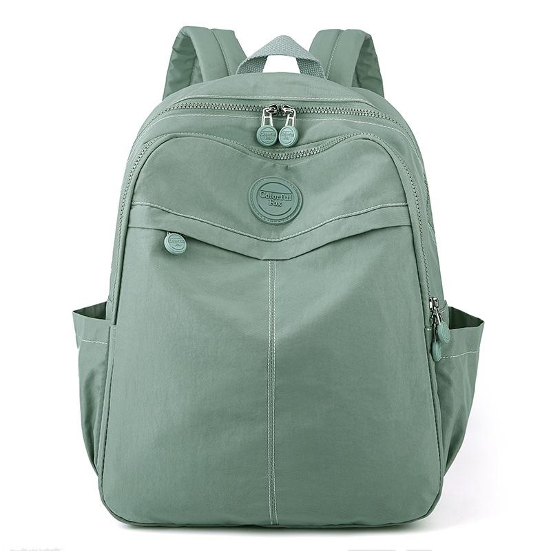 Nový velkokapacitní batoh Dámská korejská verze Batoh na počítač taška proti stříkající vodě