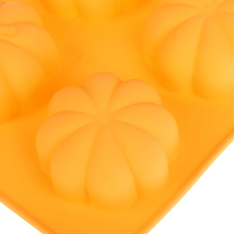 Pumpkin Silicone Molds Thanksgiving Fall Theme Ice Cube Tray Silicone Mold Muffin Chocolate Harvest Cake Baking Decoration Mould
