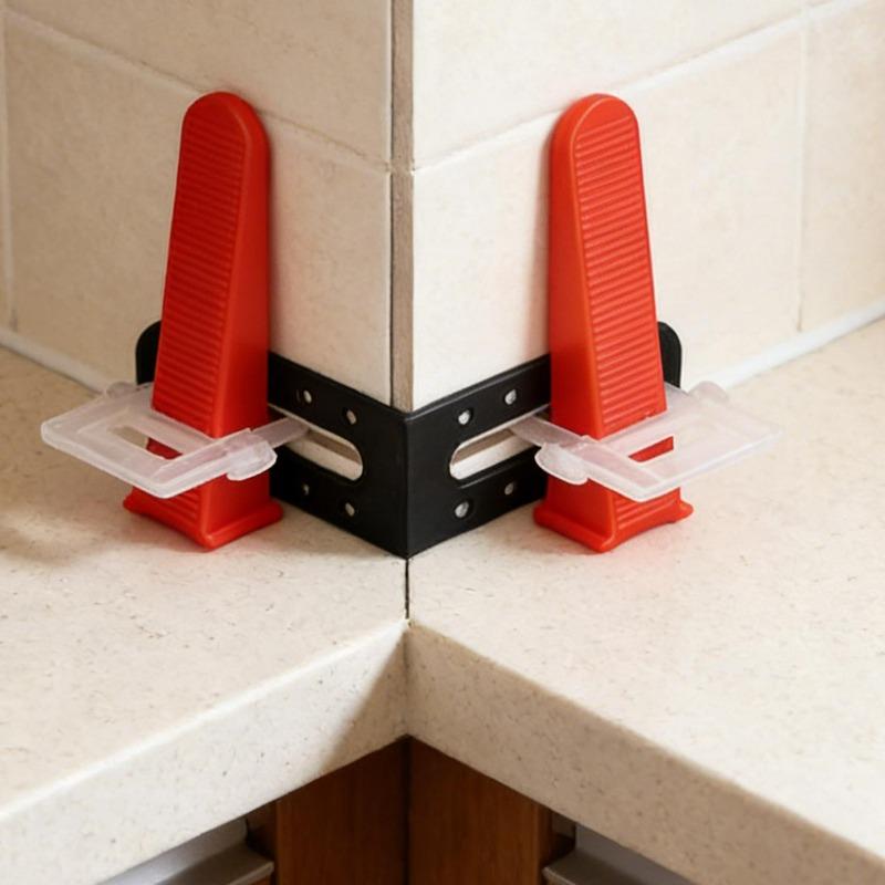 25/50Pcs Tile Leveling Device Floor Tile Leveling System Clips Auxiliary Installation Wall Laying Manual Tools Locator Spacers