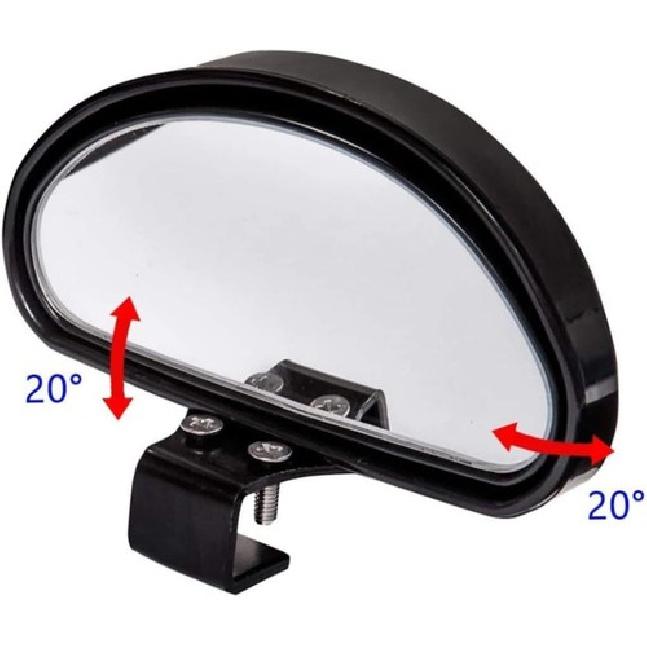 2pcs Blind Spot Mirrors, Adjustable Car Auxiliary Universal Wide Angle Mirror